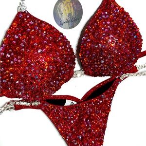 Goddess Glam Red Wellness Bikini
